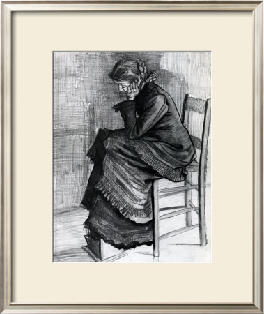 Sien Seated by Vincent Van Gogh Pricing Limited Edition Print image