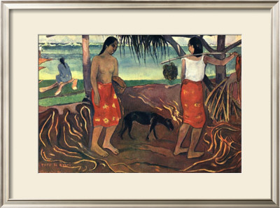 I Raro Te Oviri, C.1891 by Paul Gauguin Pricing Limited Edition Print image