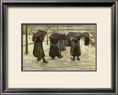 Women Carrying Sacks Of Coal by Vincent Van Gogh Pricing Limited Edition Print image