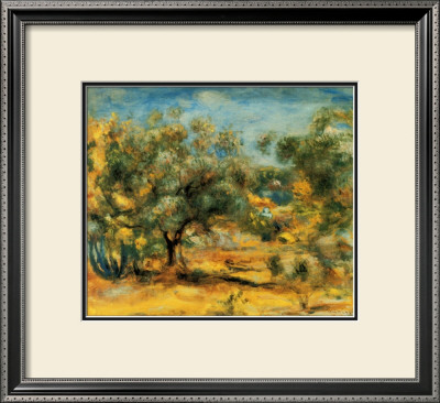 Landscape Outside Cagnes by Pierre-Auguste Renoir Pricing Limited Edition Print image