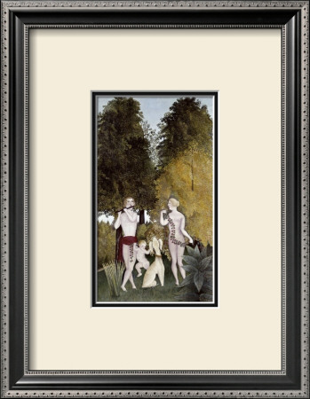 The Happy Quartet by Henri Rousseau Pricing Limited Edition Print image