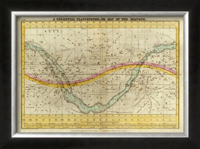 Celestial Planisphere, Or Map Of The Heavens, C.1835 by Elijah H. Burritt Pricing Limited Edition Print image