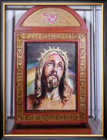 Rainbow Christ by Audrey Flack Pricing Limited Edition Print image