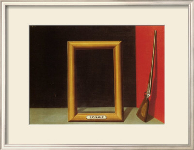 Les Charmes Du Paysage, C.1928 by Rene Magritte Pricing Limited Edition Print image