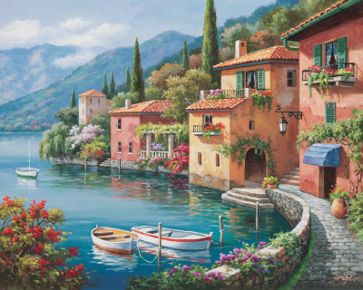 Villagio Dal Lago by Sung Kim Pricing Limited Edition Print image