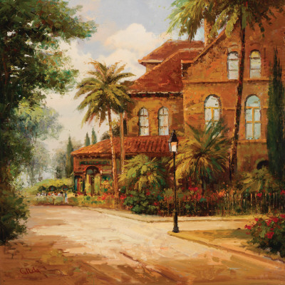 Hacienda De Santiago by Enrique Bolo Pricing Limited Edition Print image