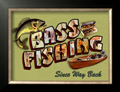 Bass Fishing by Kate Ward Thacker Pricing Limited Edition Print image