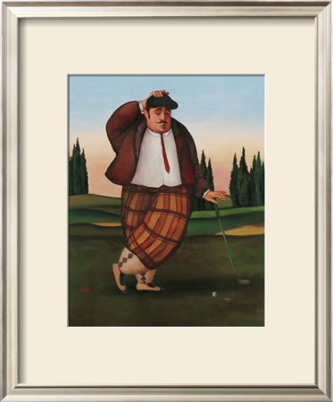 Golf Putt by T. C. Chiu Pricing Limited Edition Print image