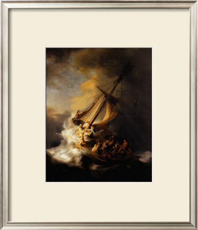 Storm On The Sea Of Galilee by Rembrandt Van Rijn Pricing Limited Edition Print image