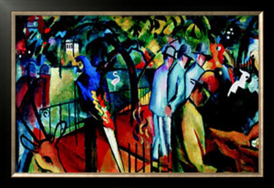 Zoologischer Garten I by Auguste Macke Pricing Limited Edition Print image