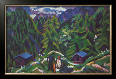 Mountain Landscape by Ernst Ludwig Kirchner Pricing Limited Edition Print image