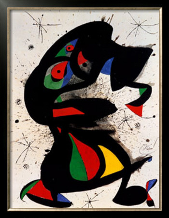 Aufrechte Figur by Joan Miro Pricing Limited Edition Print image