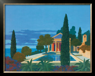 The Mediterranean Villa by Kipp Stewart Pricing Limited Edition Print image