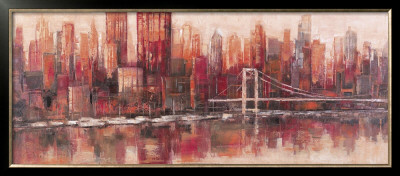 Skyline Symphony Ii by Gabor Szabo Pricing Limited Edition Print image