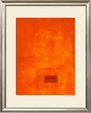 Untitled, C.1991 (Orange) by Jürgen Wegner Pricing Limited Edition Print image