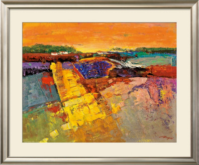 Lavendelfeld by Rhanavardkar Madjid Pricing Limited Edition Print image