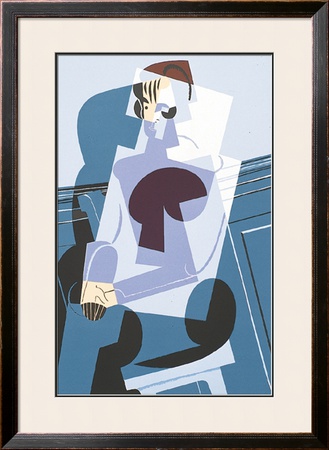 Portrait Of Josette Gris, C.1916 by Juan Gris Pricing Limited Edition Print image