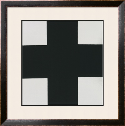 Black Cross by Kasimir Malevich Pricing Limited Edition Print image