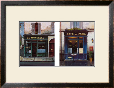 Parisian Bistros by Yuri Dvornik Pricing Limited Edition Print image