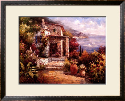 Monterosso Villa by Alphonse Mucha Pricing Limited Edition Print image