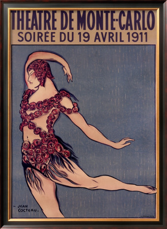 Theatre De Monte-Carlo by Jean Cocteau Pricing Limited Edition Print image