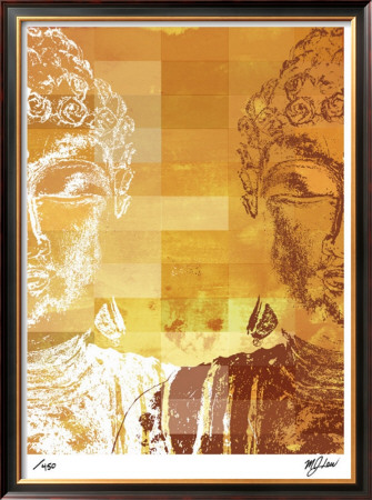 Reflections Of Buddha 2 by M.J. Lew Pricing Limited Edition Print image