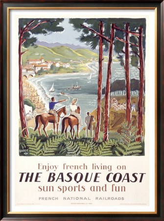Basque Coast by Hervé Baille Pricing Limited Edition Print image