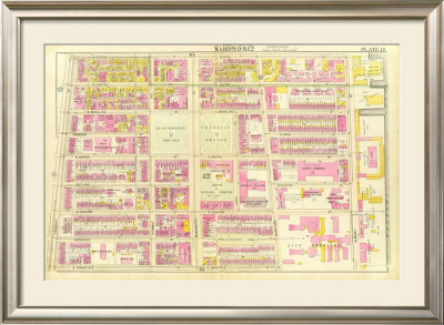 Boston: Wards 9, C.12, C.1895 by George Washington Bromley Pricing Limited Edition Print image