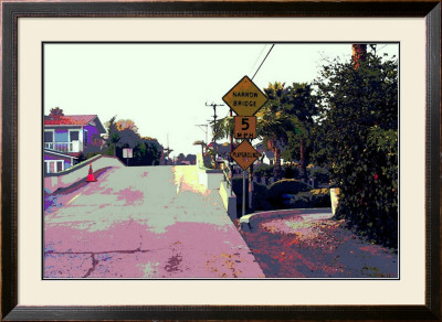 Narrow Bridge, Venice Beach, California by Steve Ash Pricing Limited Edition Print image