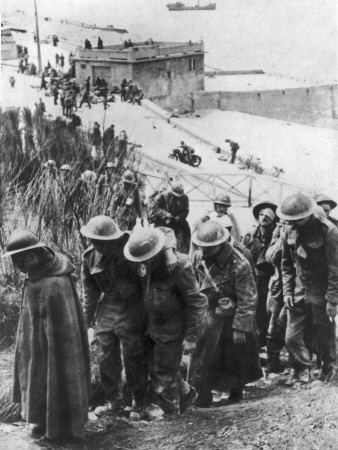 British And French Prisoners March Away From Dunkirk by Robert Hunt Pricing Limited Edition Print image