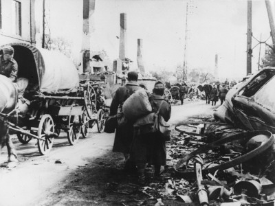 French Prisoners Of War After The Battle Of Dunkerque In France, World War Ii by Robert Hunt Pricing Limited Edition Print image