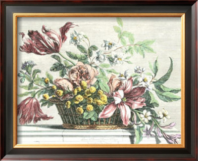 Flowers In A Basket I by Jean Baptiste Pricing Limited Edition Print image