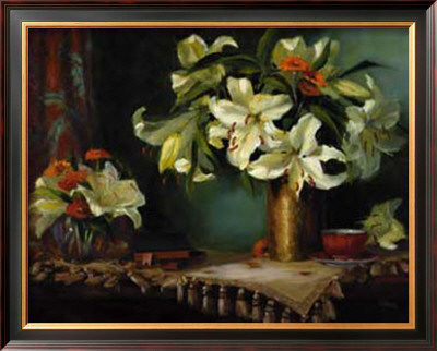 Lilies And Brass by Hope Reis Pricing Limited Edition Print image
