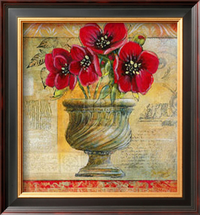 Rojo Botanical Vi by Dennis Carney Pricing Limited Edition Print image