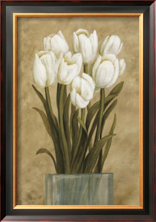 White Tulips by Cuca Garcia Pricing Limited Edition Print image