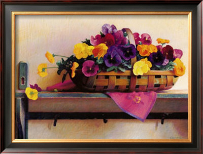 Early Summer Pansies by Sidney F. Willis Pricing Limited Edition Print image