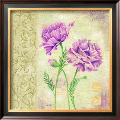 Peony Scroll by Nicola Rabett Pricing Limited Edition Print image
