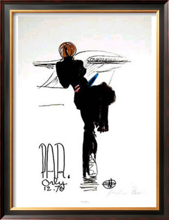 Air France - Orly 1970 Silhouette by Margaritis Pricing Limited Edition Print image