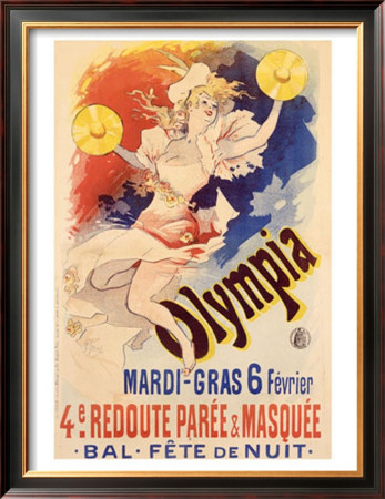 Olympia by Jules Chéret Pricing Limited Edition Print image