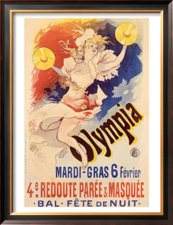 Olympia by Jules Cheret Pricing Limited Edition Print image