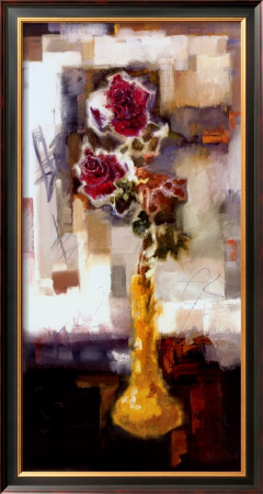 Roses In Gold by Yona Pricing Limited Edition Print image