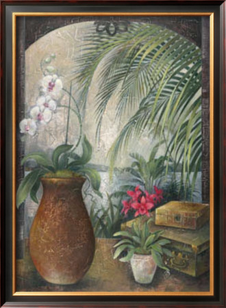 Orchids In Paradise I by Elaine Vollherbst-Lane Pricing Limited Edition Print image