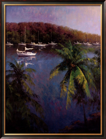Caribbean Lagoon by Karen Dupre Pricing Limited Edition Print image