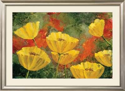 Yellow Pops I by Angellini Pricing Limited Edition Print image