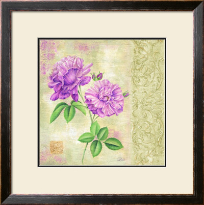 Rose Scroll by Nicola Rabett Pricing Limited Edition Print image