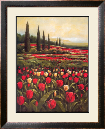 Tulip Field I by Pate Pricing Limited Edition Print image
