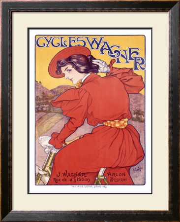 Cycles Wagner by Georges Gaudy Pricing Limited Edition Print image