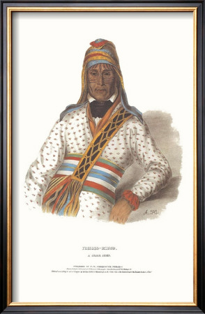 Yoholo-Micco, A Creek Chief by Mckenney & Hall Pricing Limited Edition Print image