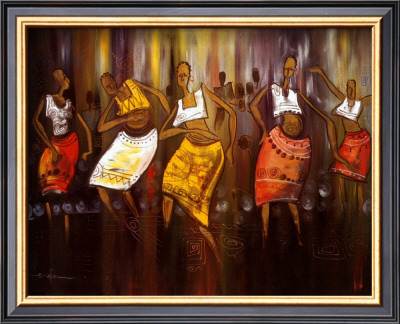 African Dancers by Upjohn Pricing Limited Edition Print image