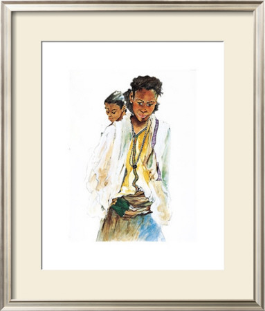 Ethiopian Girls by Marion Howard Pricing Limited Edition Print image